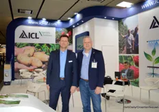 Sander Selten (ICL Specialty Fertilizers) and Willem van Eldik (Delphy)
